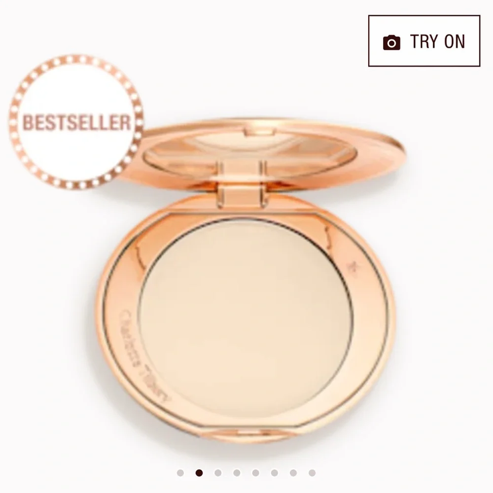 NIB Charlotte Tilbury Airbrush Flawless Finish Makeup Finishing Powder for Fair